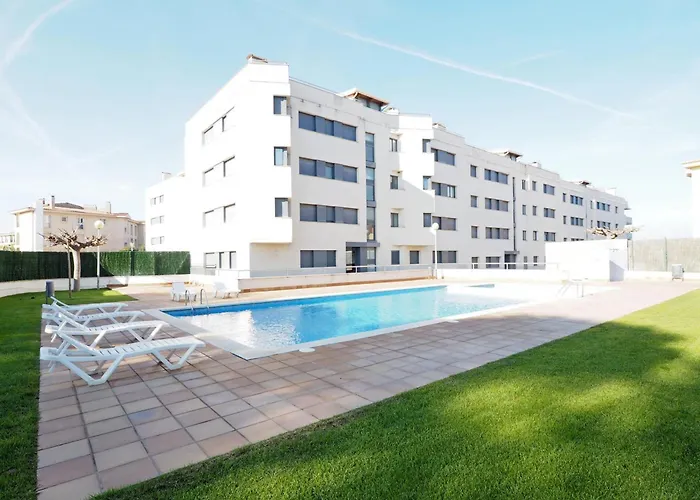 Cerca De La Playa Con Vista Y Piscina - Es-325-5 Апартаменты Торроэлья-де-Монгри