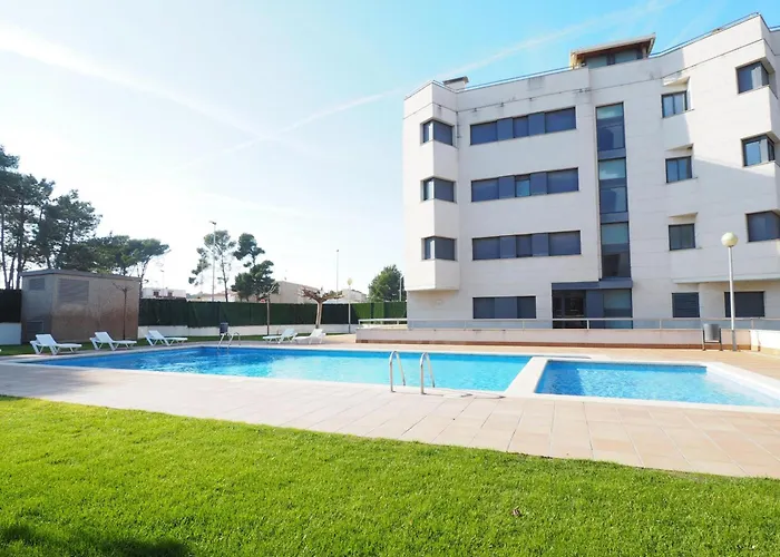 Cerca De La Playa Con Vista Y Piscina - Es-325-5 Апартаменты Торроэлья-де-Монгри